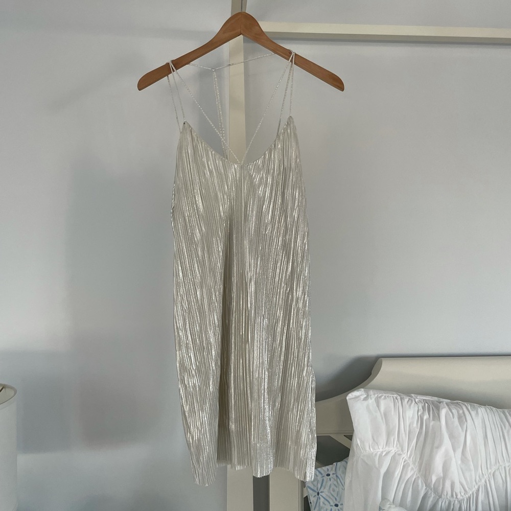 Silver Mini Dress - Picture 2 of 6
